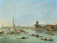 Βενετία. Άποψη της Giudecca από το Τελωνείο, 1770, Λονδίνο, Συλλογή Ουάλλας