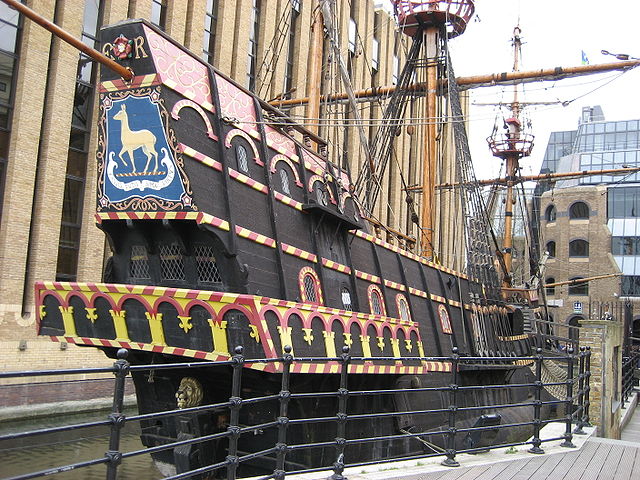 the golden pirate ship