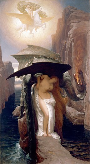 Frederic, Lord Leighton - Perseus i Andromeda - Google Art Project.jpg