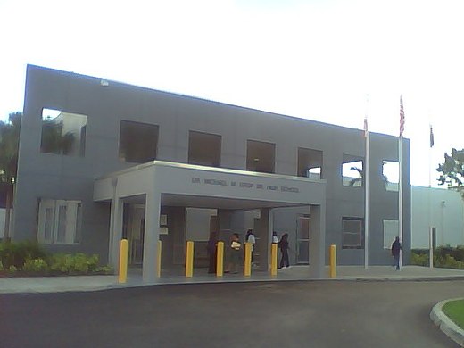 Dr. Michael M. Krop Senior High School in Ives Estates, founded in 1998
