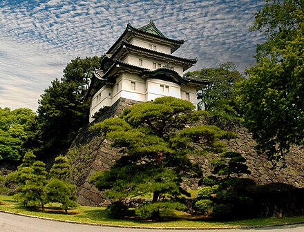 Fujimi-yagura, a relic of Edo Castle on the Imperial Palace grounds