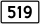 Fylkesvei 519.svg