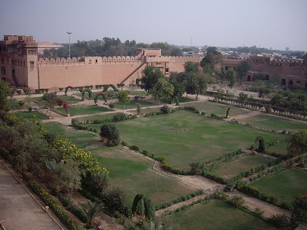 Gardens of Junagarh Fort, Bikaner