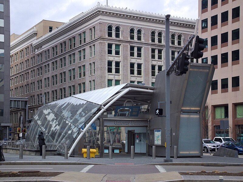 Entrance to Gateway Station