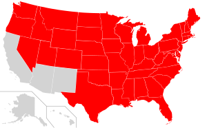 Genus Zizia Native Distribution in the United States.svg