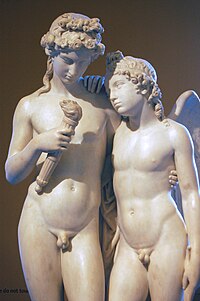 George Rennie Cupid Rekindling the Torch of Hymen at the V and A 2008.jpg