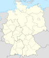 Positionskarte mit Grenzen der Regierungsbezirke und Landkreise