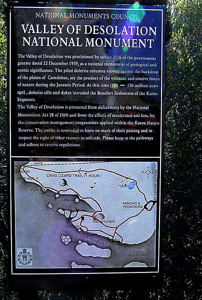 File:Graaff-Reinet Valley of Desolation sign.JPG