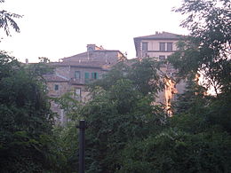 Il centro storico di Gradoli