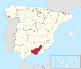 Granada in Spain (plus Canarias).svg