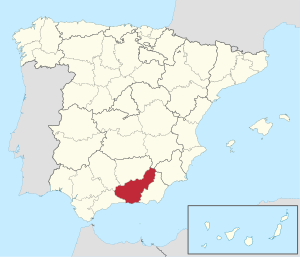 Granada in Spain (plus Canarias).svg