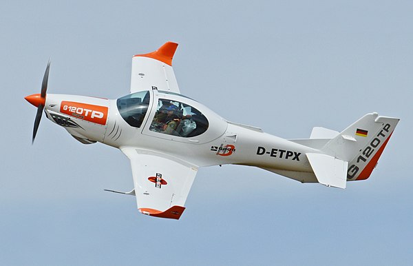Grob G 120TP, a trainer aircraft