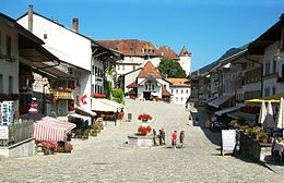 Gruyères - Vue