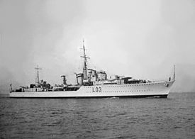 HMS Cossack, L03
