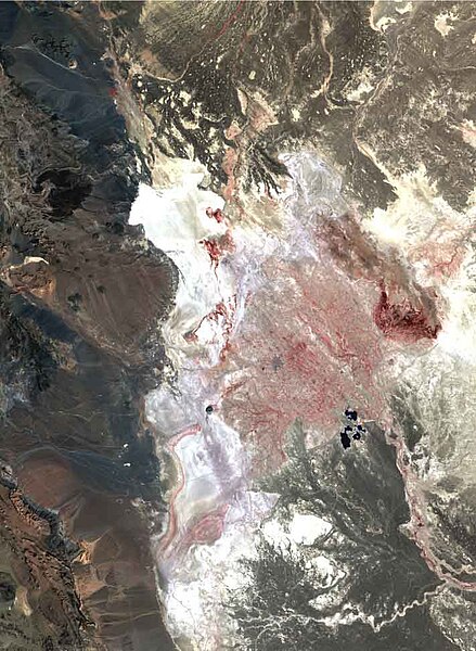 Файл:Hamoun Oasis salt flatlands 2001 satellite.jpg