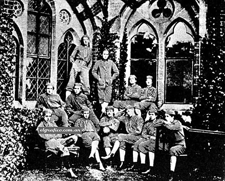 Harrow School team of 1867.