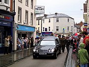 Harry Patch's funeral procession - geograph.org