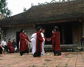 <span class="mw-page-title-main">Xoan singing</span> Genre of Vietnamese folk music