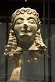 Head of kouros or sphinx