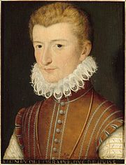 portrait du duc de Guise avec une fraise autour du cou