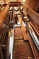 Prospektteil der Gebr. Hillebrand-Orgel der kath. Kirche Maria Frieden zu Heuchelheim
