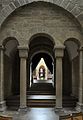 Portal des romanischen Westwerks mit Blick zum Altar 2014.