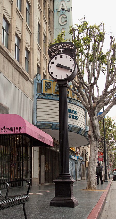 Hollywood Boulevard Clock