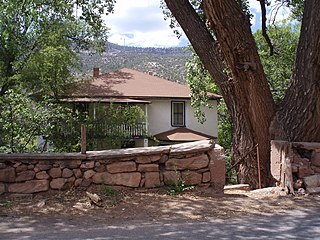 <span class="mw-page-title-main">Jemez Springs, New Mexico</span> Village in Sandoval County, New Mexico, United States