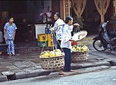 Straßenszene in Hanoi