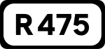 Straßenschild R475}}