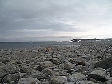 Vista de la costa.