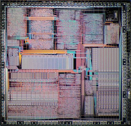 Die of Clipper C100 CPU
