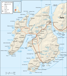 Islay haritası