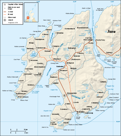 Islay map-en