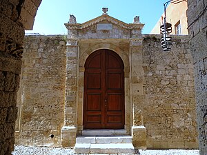 Jüdisches Museum Rhodos, Eingang zum Museum und zur Synagoge 15.04.2018 09-18-58.jpg