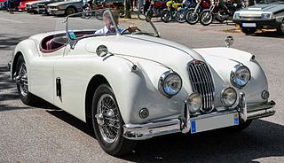 <span class="mw-page-title-main">Jaguar XK140</span> Motor vehicle