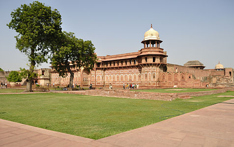 Jehangir Mahal inside Red Fort Complex, Agra