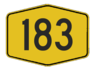 Federal Route 183 shield}}