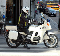 K 1100 LT-politiemotor in Kopenhagen