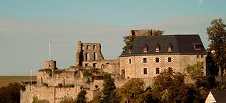 Kastellaun Castle Building in Rhineland-Palatinate, Germany