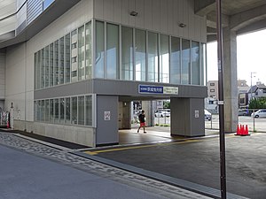 车站西口（2018年9月）