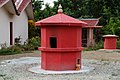 * Nomination Incense burner at Chinese Temple (Tokong Cina) in Kemabong, Sabah, Malaysia --Cccefalon 04:44, 28 July 2014 (UTC)) Comment Focus is very soft. Can't see where the plane of focus is in the pebbles on the ground. Motion blur? --Generic1139 17:37, 28 July 2014 (UTC)  Comment No, I was standing outside the car. But the light was not at it's best. You are right, it is not worth to get QI, I withdraw. --Cccefalon 18:06, 28 July 2014 (UTC) * Withdrawn