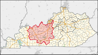 <span class="mw-page-title-main">Kentucky's 2nd congressional district</span> U.S. House district for Kentucky