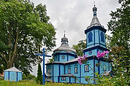 Khoteshiv Kamin-Kashyrskyi Volynska-Saint Michael church-north-west view-2.jpg