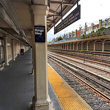 Northbound platform, post-renovation Kings Hwy platforms N train.jpg