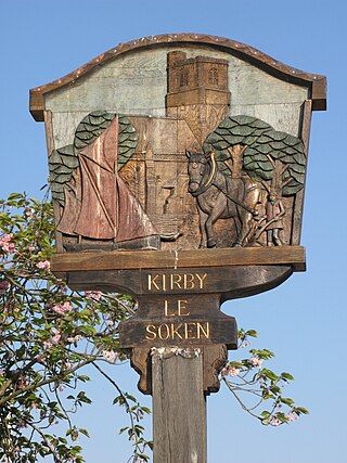 <span class="mw-page-title-main">Kirby-le-Soken</span> Human settlement in England