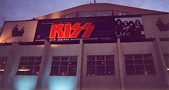 Kiss - Entrée de la Wembley Arena London 1996.