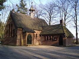 De gereformeerde kerk in Kootwijk