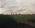 Fields and buildings