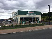 Krispy Kreme restaurant in Peterborough in Cambridgeshire Krispy Kreme, Peterborough (UK).jpg